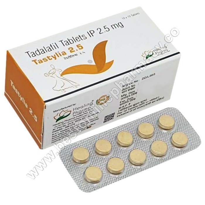 Tastylia 2.5mg